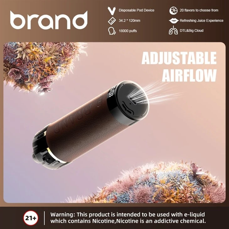 18000puffs Pod System OEM ODM Vape Factory High Quality Disposable Vape Portable Electronic Cigarette Premium Vape Pen
